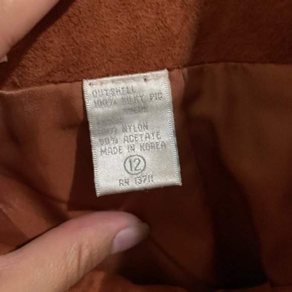 Vintage Lord & Taylor leather skirt - Picture 6 of 8